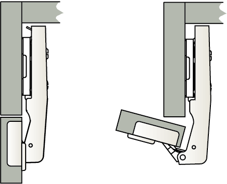 Samsung blind corner hindge technical diagram